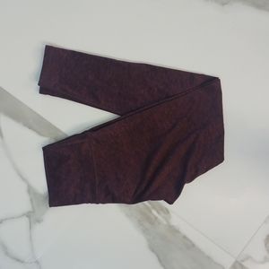 Aerie Leggings M PLUM